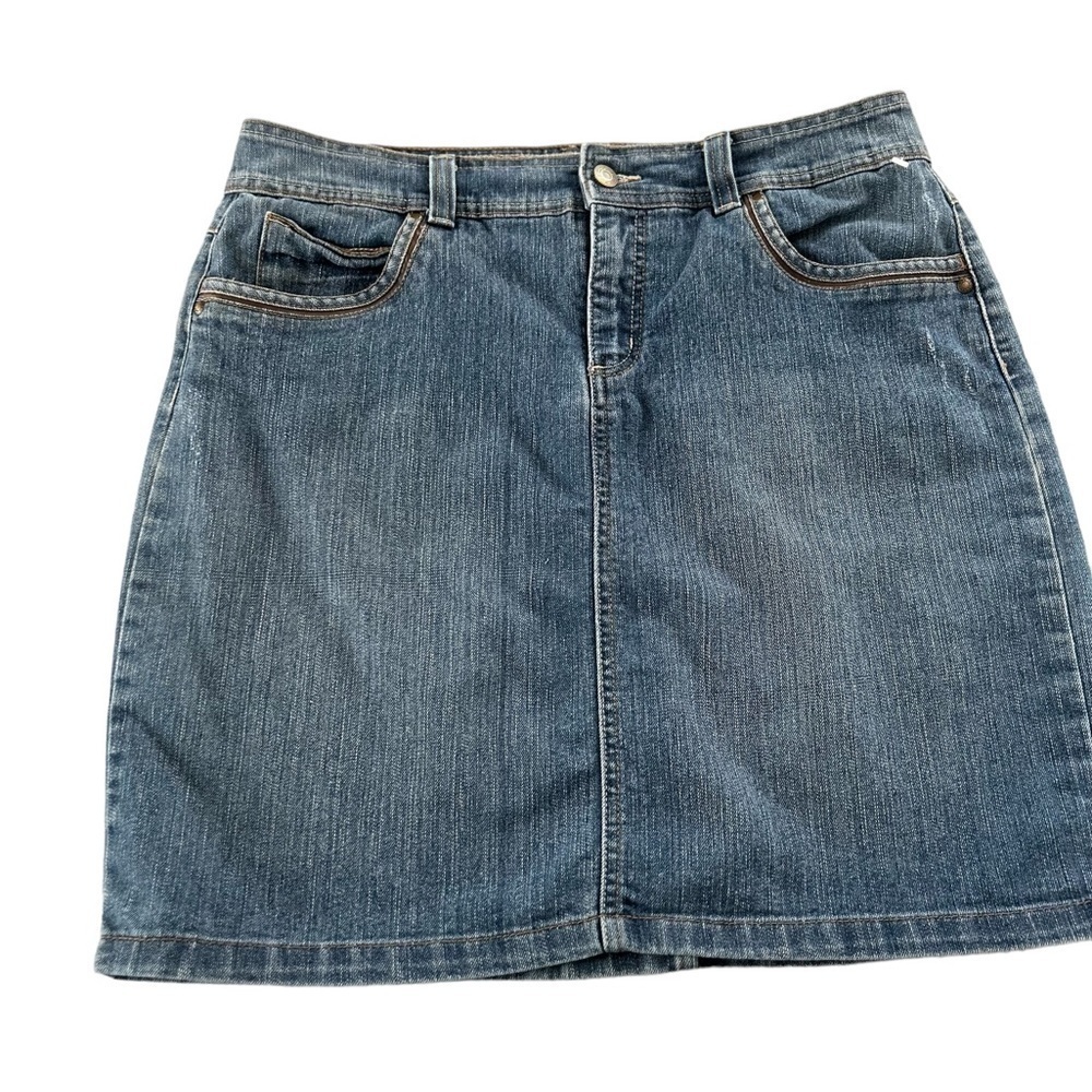Relativity Jean Denim Skirt Size 10